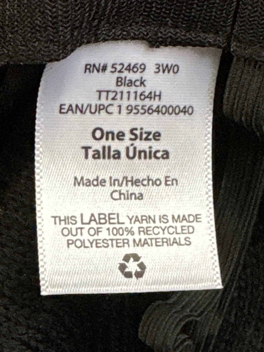 Lot of 2 Time & Tru Packable Fedora Solid Black/Navy Tie Accent Band One Size - Picture 6 of 11